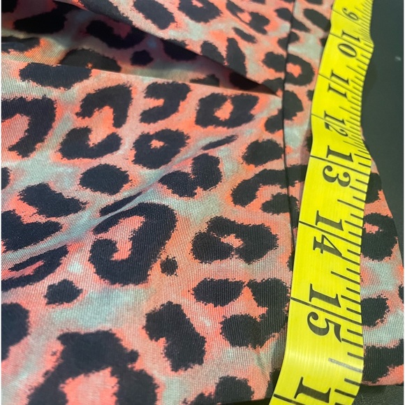 Leopard print, Pink, Black, Grey, Pleated, ruffle, skirt with slip & tulle,Large - Picture 7 of 10